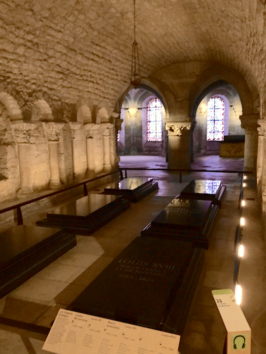 Saint-Denis crypt Marie-Antoinette's tomb